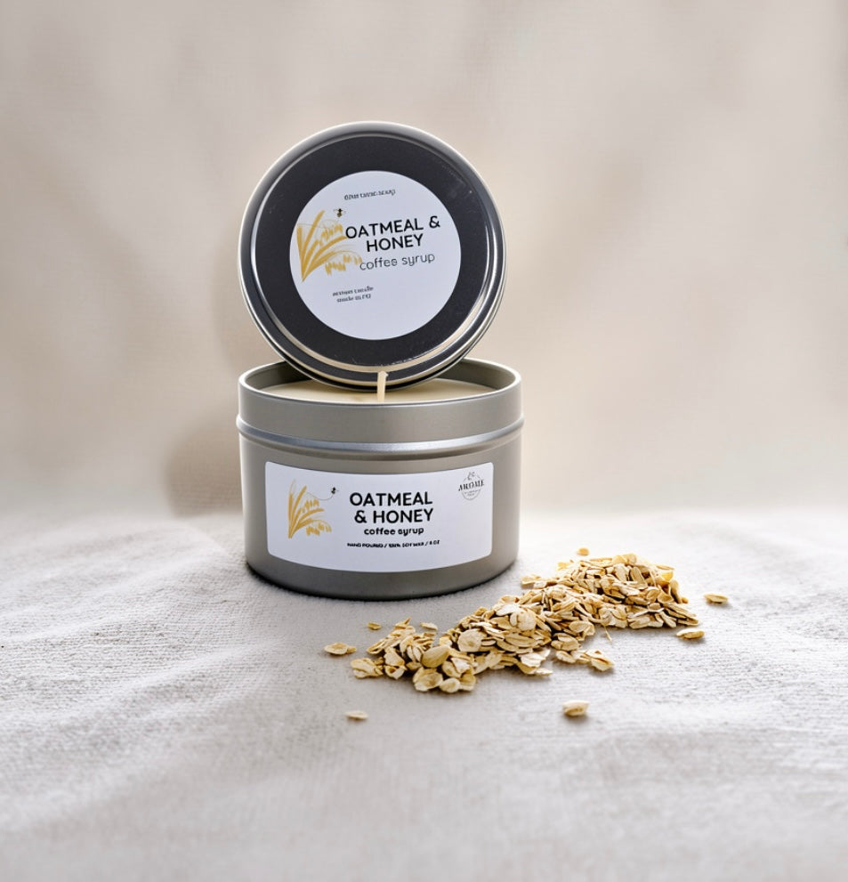 Oatmeal & Honey Candle / 8oz