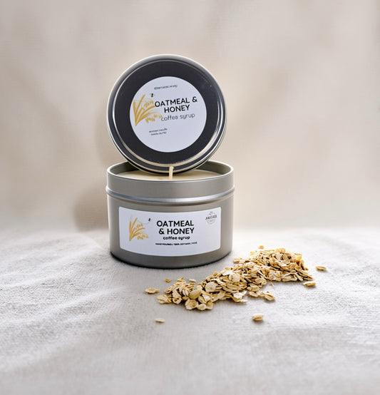 Oatmeal & Honey Candle / 8oz
