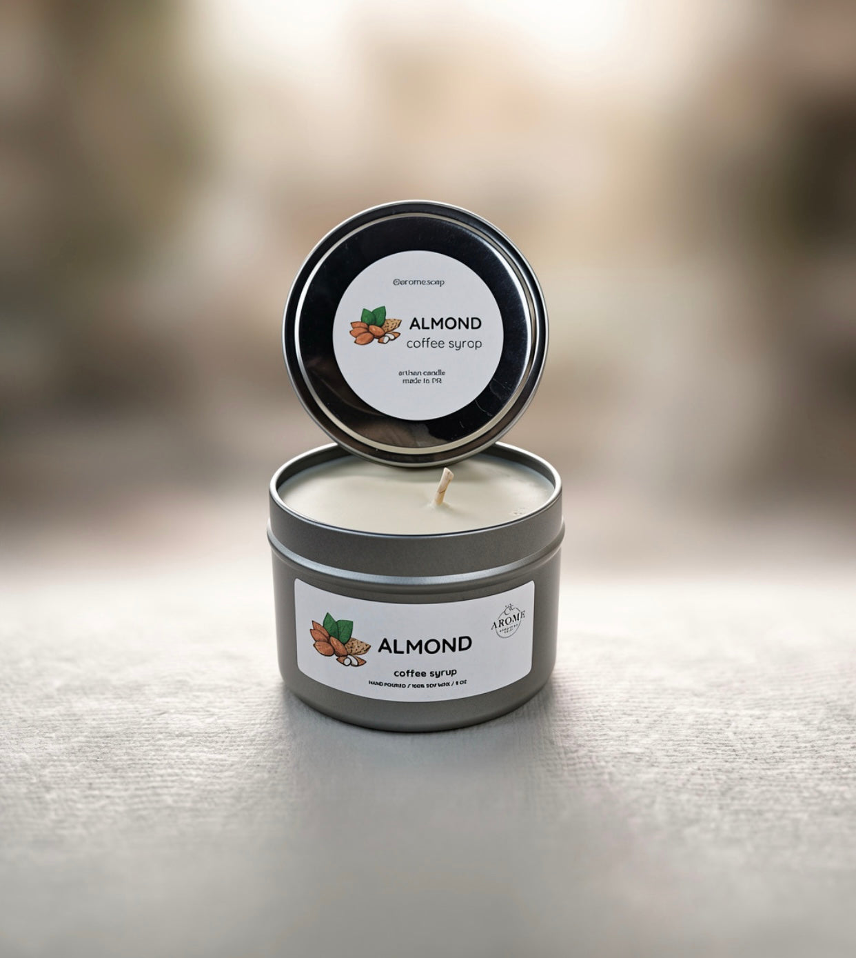 Almond Candle / 8oz